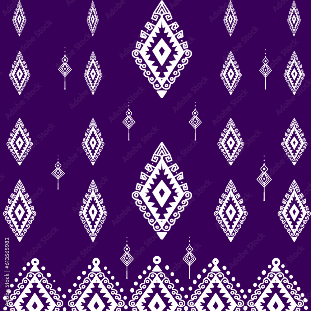Seamless pattern white pattern Design for  Traditional colorful geometric  for printed fabrics, dresses, rugs, curtains
fabric,textiles,vector,pattern,illustration vector.