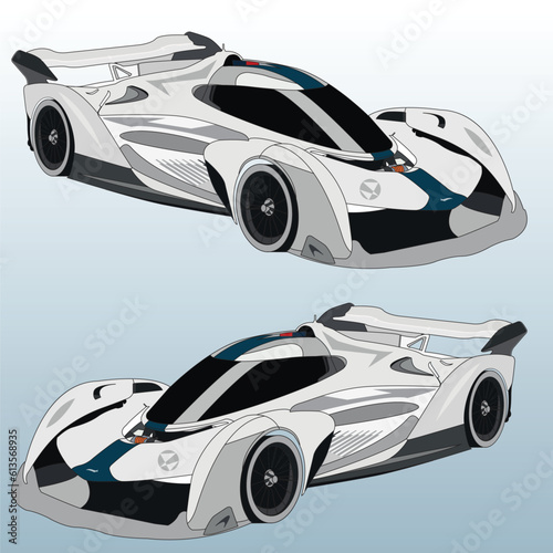 racing car vector design.