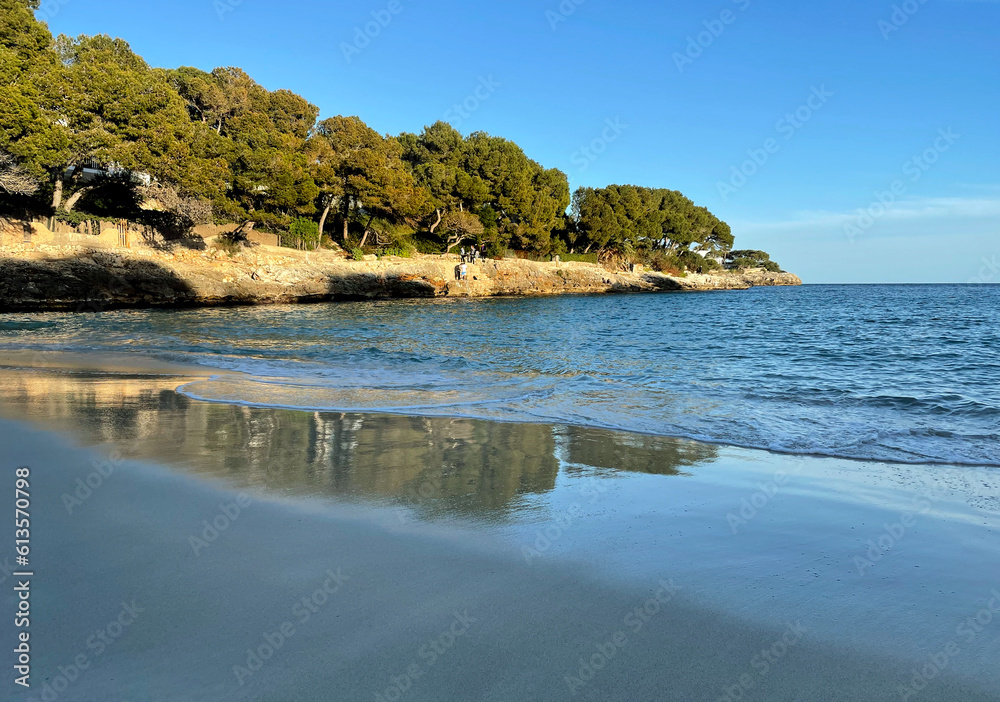 Cala Dor beach on Majorca, Spain
