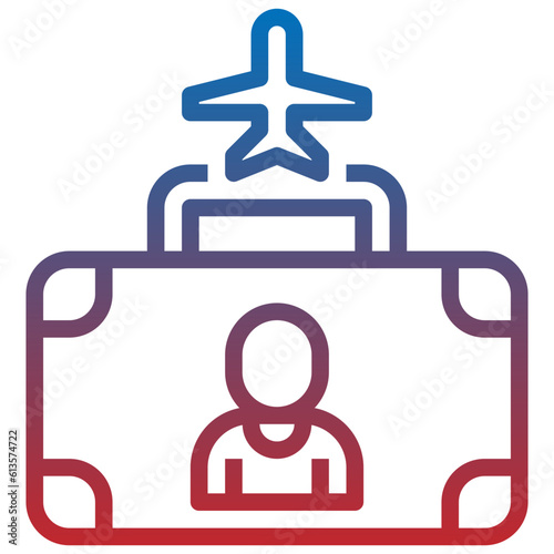 SOLO TRAVEL line icon,linear,outline,graphic,illustration