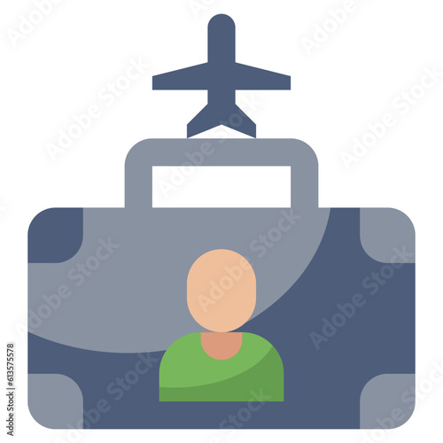 SOLO TRAVEL line icon,linear,outline,graphic,illustration