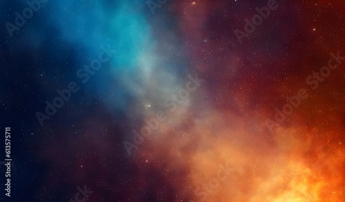 Design space sky colorful textured background. Blue and purple sky background. AI Generative