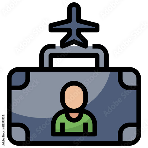 SOLO TRAVEL line icon,linear,outline,graphic,illustration