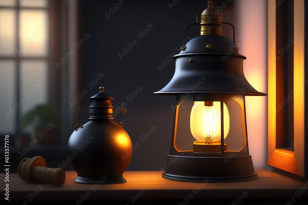 lamp, light, lâmpada, luz, lamparin Stock Illustration | Adobe Stock
