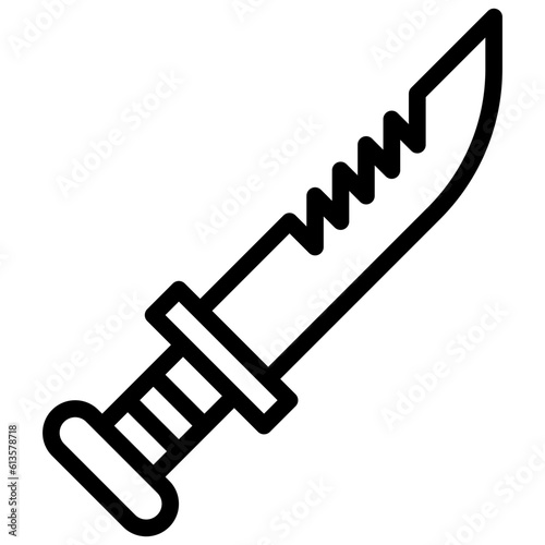 knife line icon,linear,outline,graphic,illustration