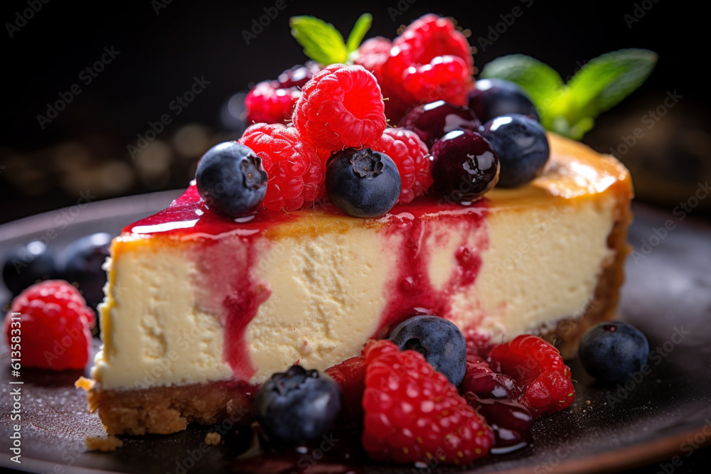 cake with berries cake with berries