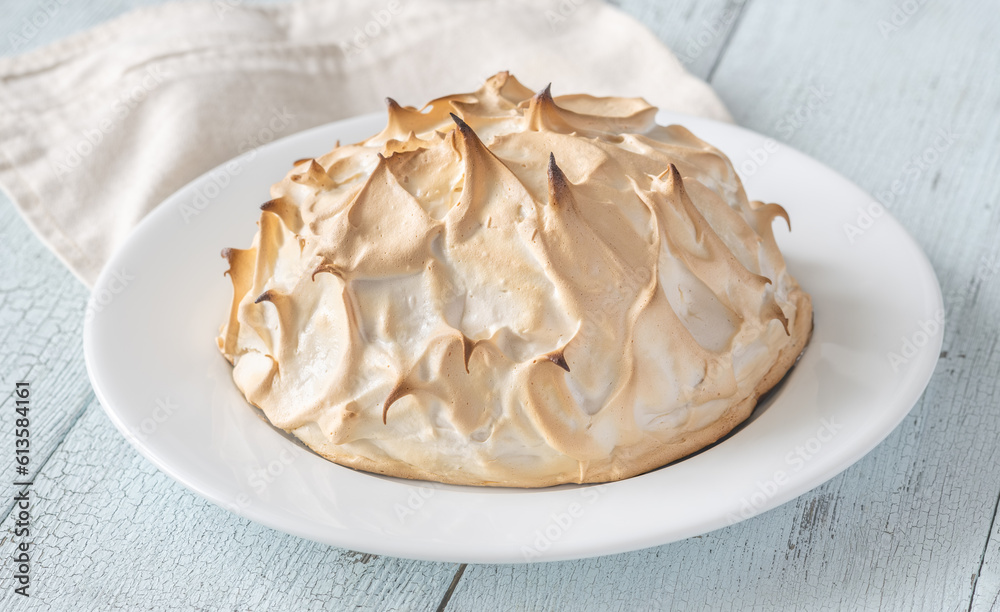 Baked Alaska dessert Baked Alaska dessert