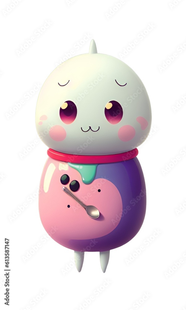 Fototapeta premium cute character design illustration concept