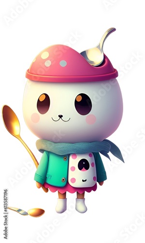 cute character design illustration concept
