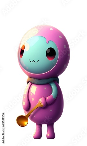 cute character design illustration concept