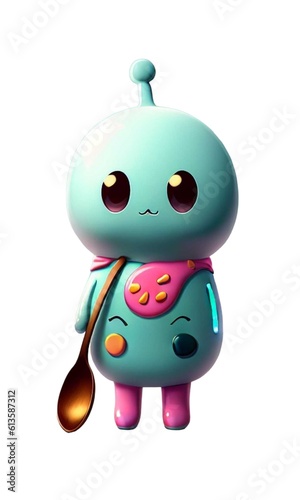 cute character design illustration concept