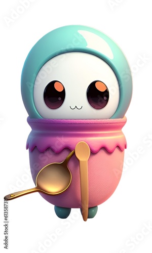cute character design illustration concept