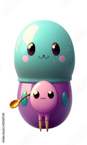 cute character design illustration concept