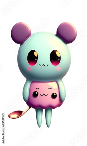 cute character design illustration concept