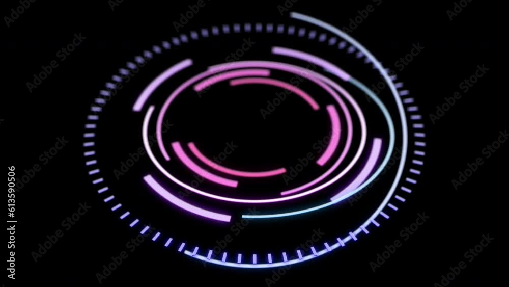 Pending loading light HUD element – 3D rotation and wiggle, loopable Pending loading light HUD element – 3D rotation and wiggle, loopable