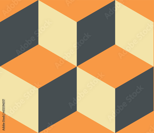 abstract background with colorful squares, 3d geometric pattern