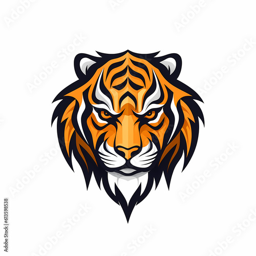 Tiger Logo. Generative AI