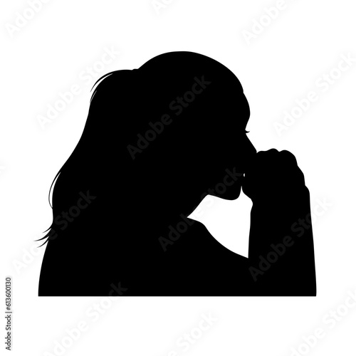 Depressed Person Vector