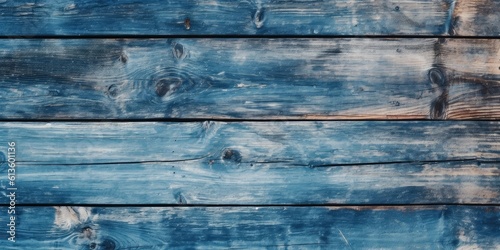An old wooden plank with a touch of blue