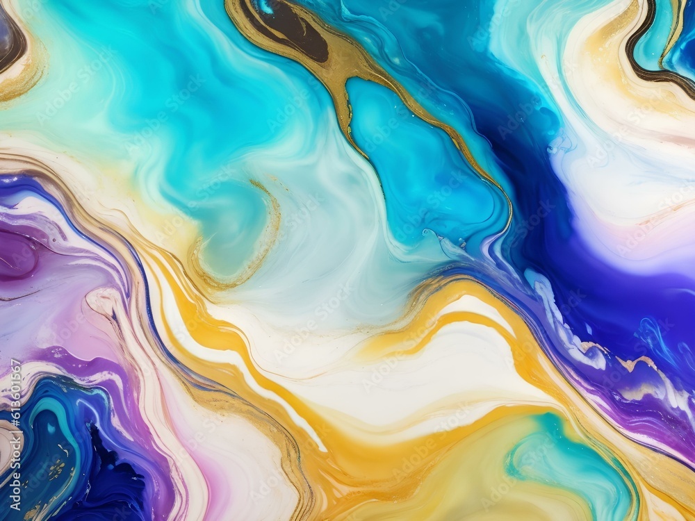 abstract background with waves generated by Ai abstract background with waves generated by Ai