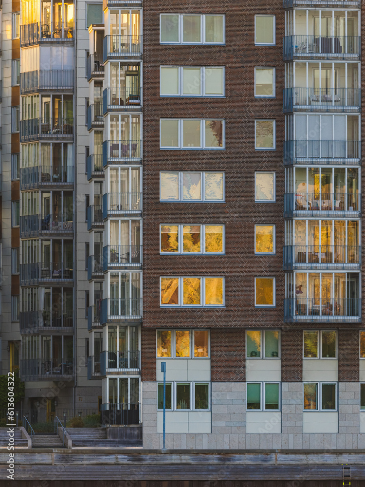 Residential Tower Blocks in Gothenburgs Urban Neighborhood