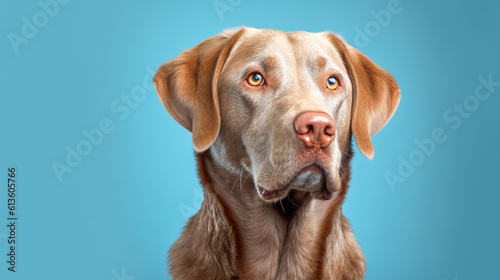 Wallpaper Mural portrait of a Dog. AI Generated Image Torontodigital.ca