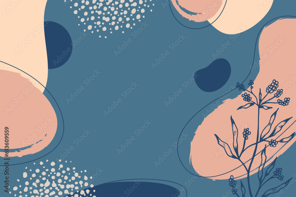 Abstract trendy artistic background template Abstract trendy artistic background template