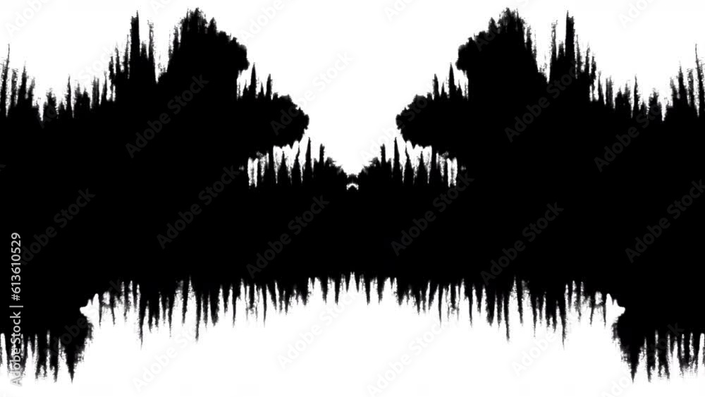 Rorschach Splattering Ink drops rorschach fluid splash splatter spread texture creative ...