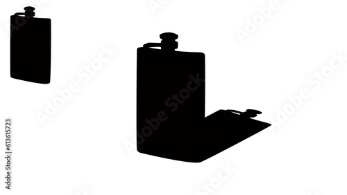 Pocket Hip Flask silhouette