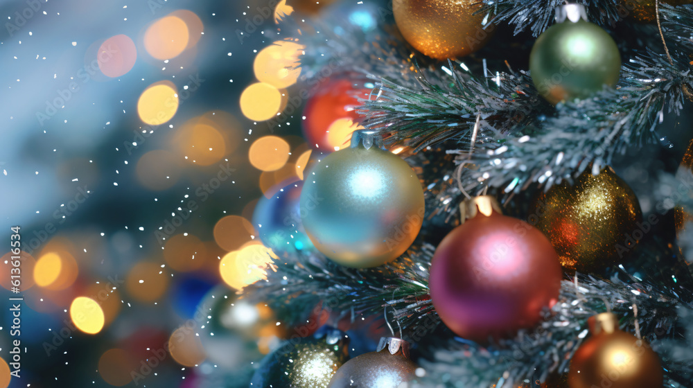 Weihnachtskugeln, Baum mit Freiraum.
Hintergrund, Weihnachtskarte
Generative AI Weihnachtskugeln, Baum mit Freiraum.
Hintergrund, Weihnachtskarte
Generative AI