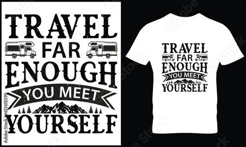 Travel t-shirt design vector.