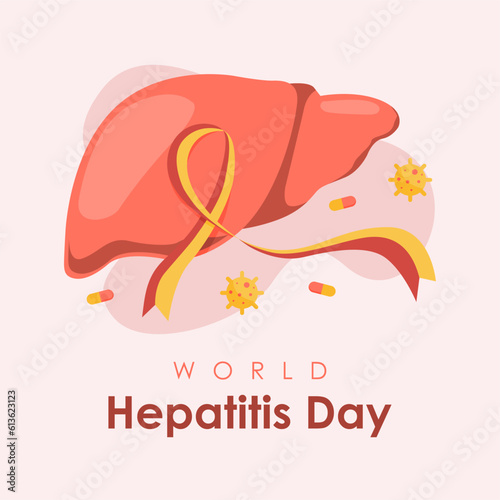 world hepatitis day poster template