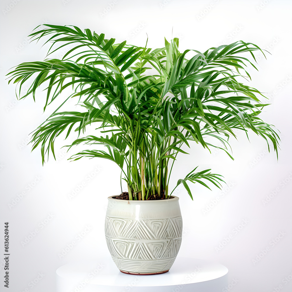 AI generated illustration of Parlor Palm