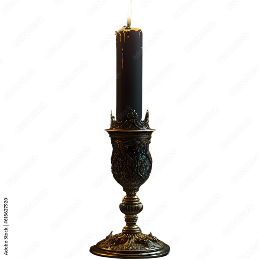 Dark Academia Candle, Ornate Gothic Candle Dark Academia Candle, Ornate Gothic Candle