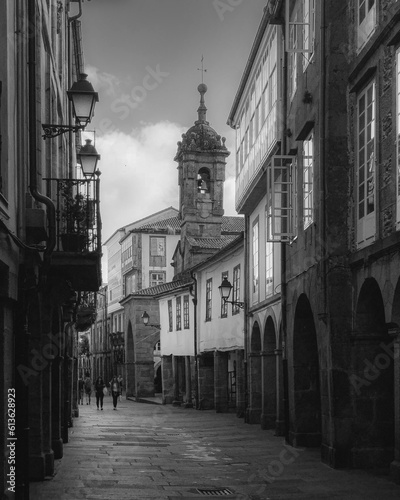 In the historic centre of Santiago de Compostela