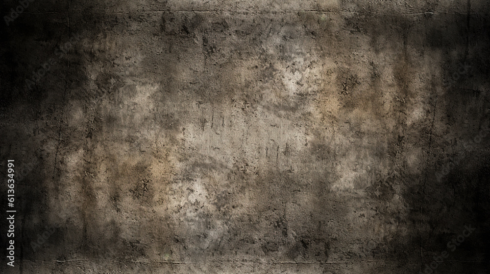 Cement Grungy Wall Texture Banner, generative ai