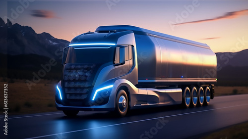 Electric Fuel Cell hydrogen truck transportation refuel station future technology fuels engine sustainable battery solution