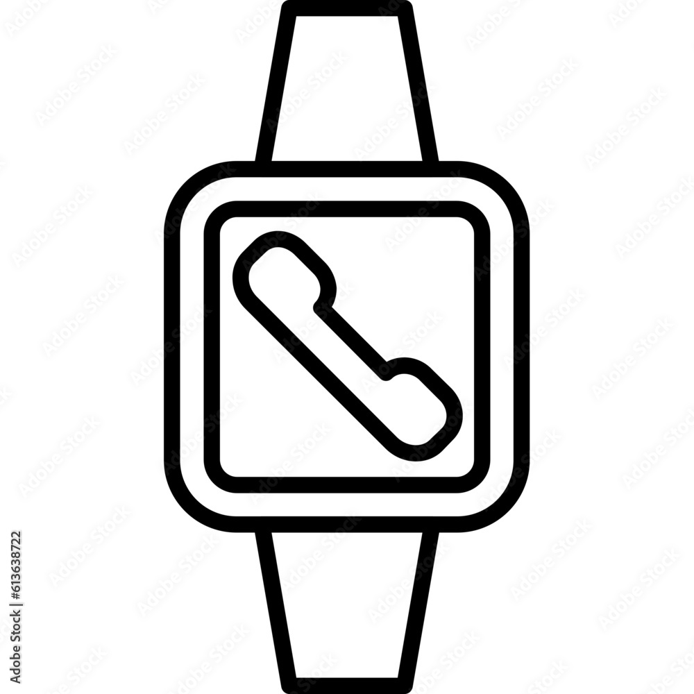 Watch Call Icon Watch Call Icon