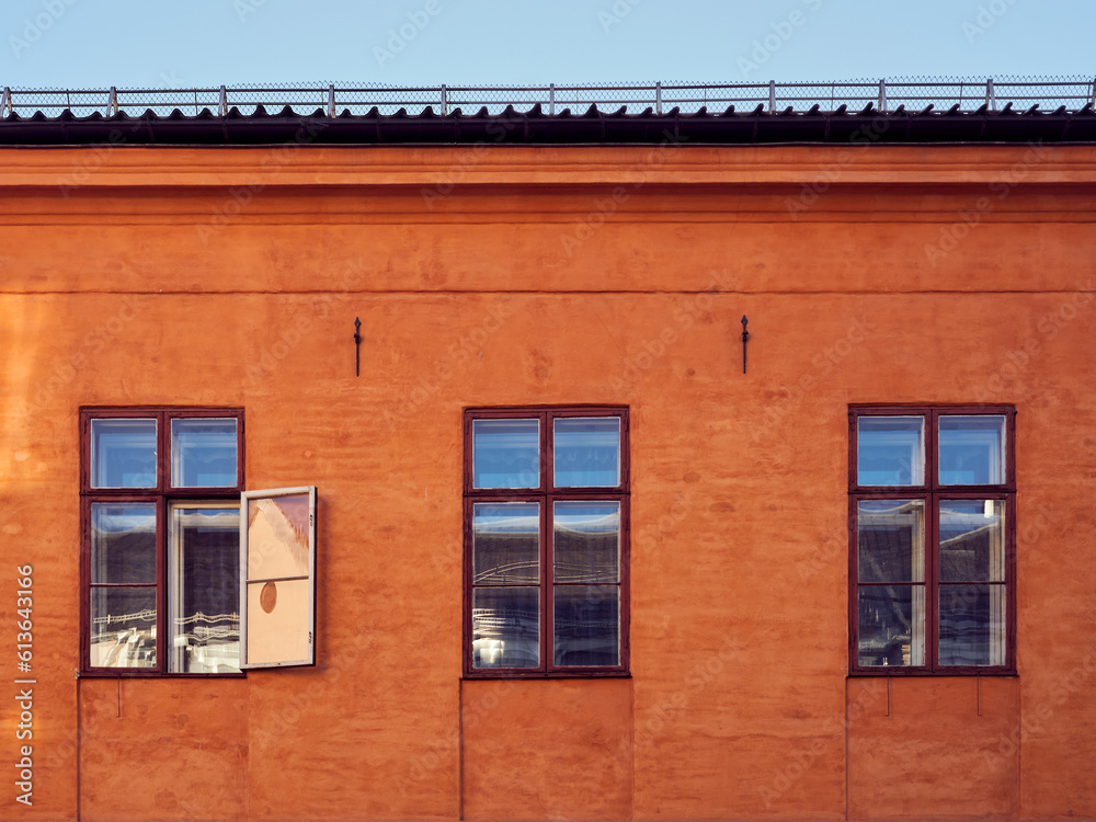 Fototapeta premium Three windows of Oslo.