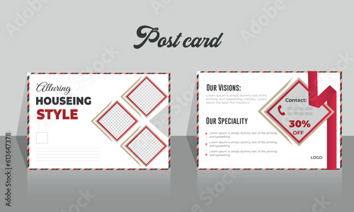 Business Corporate Creative Professional modern gradient identity  luxury  modern multipurpose official print ready simple standard stationery stylish  unique vector minimal  clean Postcard Design set