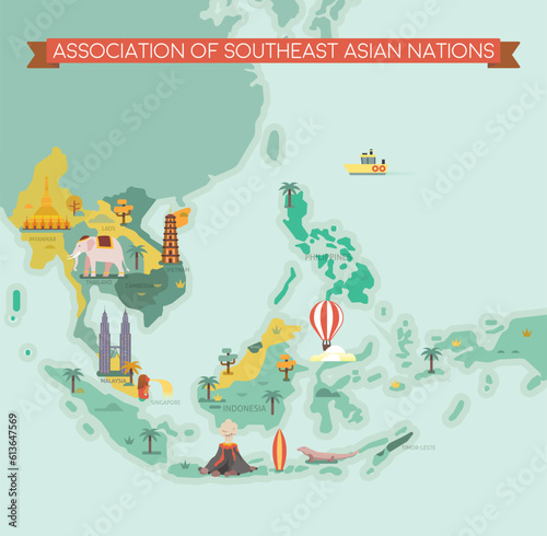 Association of Southeast Asian Nations. photo