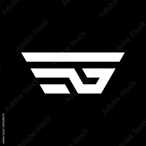 Letter EG monogram logo design