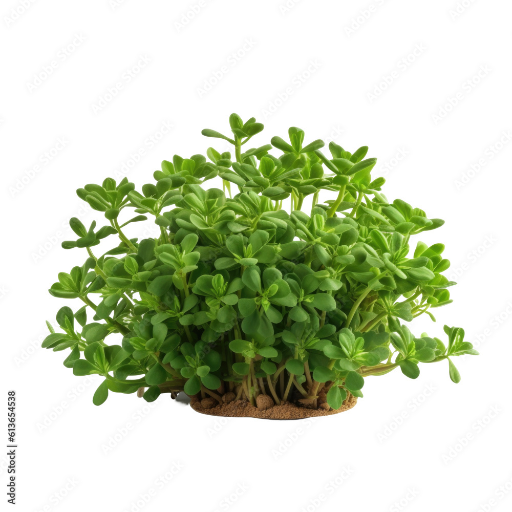 Fenugreek isolated on transparent background. Generative AI Fenugreek isolated on transparent background. Generative AI