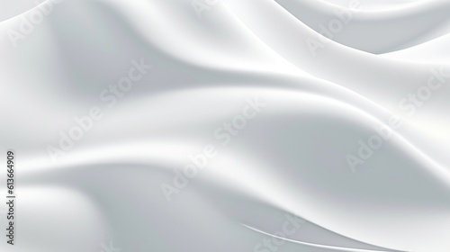 White 3 d background with wave A professional photography should use a high - quality Generative AI © pector