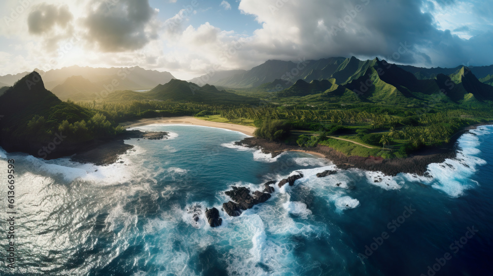 Hawaii Travel Majestic Mountains