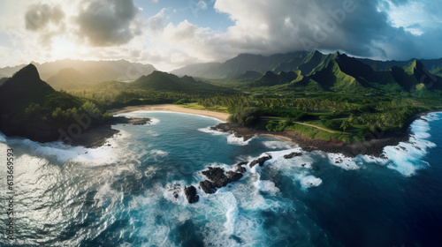 Hawaii Travel Majestic Mountains © Mana Media