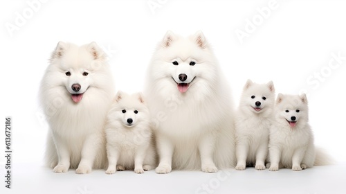 American Eskimo Dog Furry Companions © Pixel Alchemy