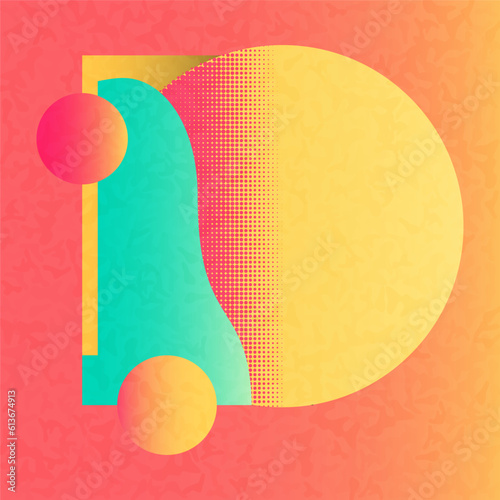 Modern Corporate Abstract Geometric Illustrations, Vector Art Collection.