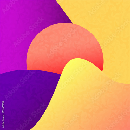 Modern Corporate Abstract Geometric Illustrations, Vector Art Collection.