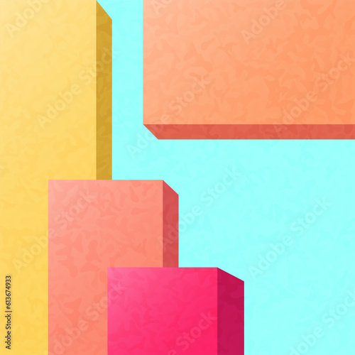 Modern Corporate Abstract Geometric Illustrations, Vector Art Collection.